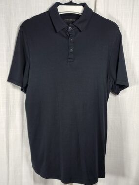Banana Republic Men’s Black Short Sleeve Polo